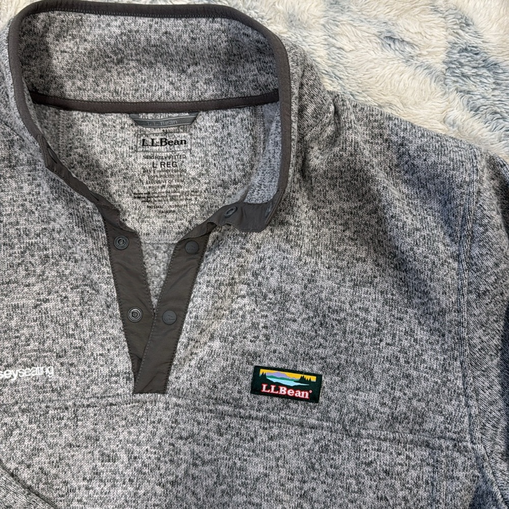 L.L. Bean Gray Men's Sweater